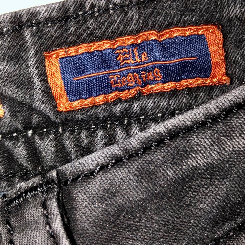 Rock Revival Elle black wash rocker skinny jean - Picture 6 of 14